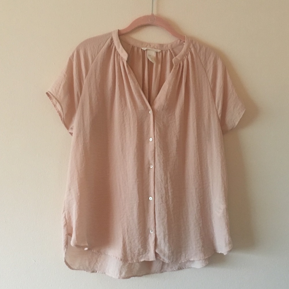 H&M Blush Blouse